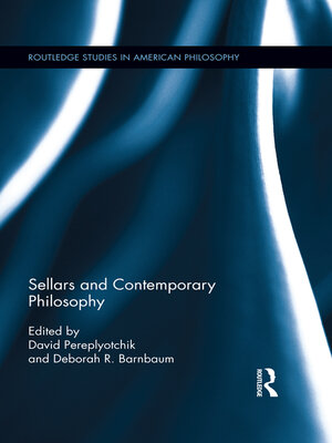 cover image of Sellars and Contemporary Philosophy